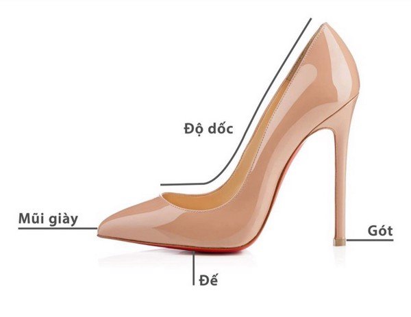 cách lựa chọn giày cao gót phù hợp với dáng bàn chân