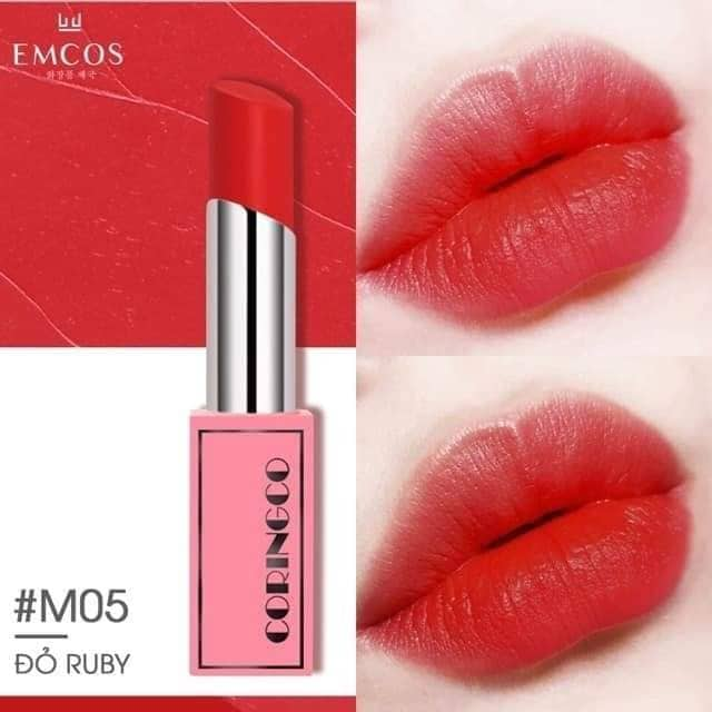 Son thỏi siêu lì Coringco Cherry Chu Bonny Matte Hàn Quốc | Lazada.vn