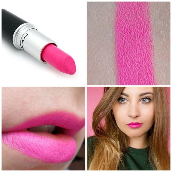 Son MAC Candy Yum Yum Lipstick – son hồng cánh sen hợp với da nào