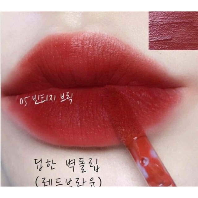 son eglips 05 đỏ đất ❤️💄 | review son Eglips Velvet Fit Tint