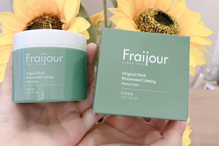 Review Kem Dưỡng Fraijour Original Herb Wormwood Calming Dưỡng Ẩm Hiệu Quả  Cho Da Căng Mịn - TBDN