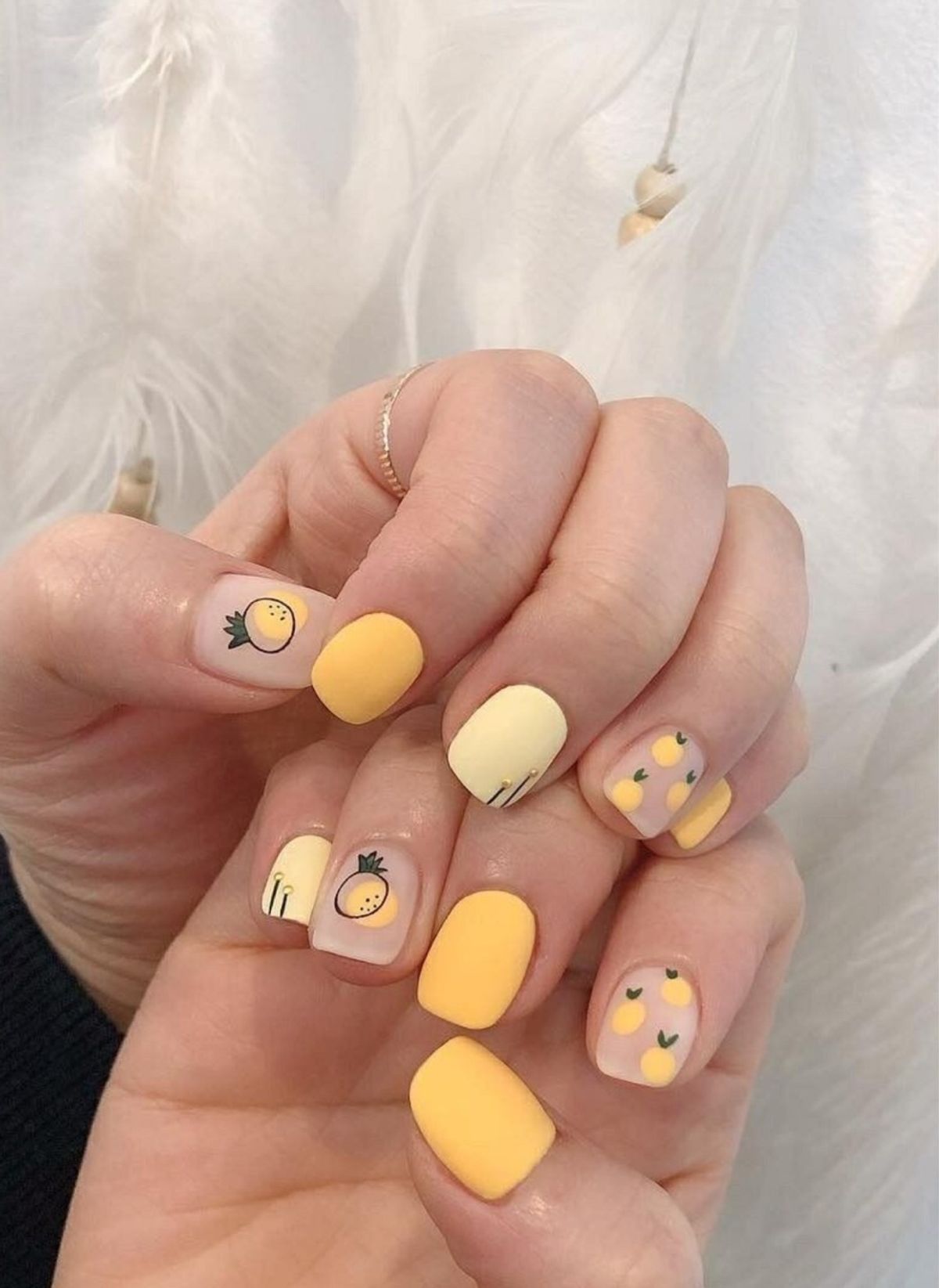 Kiểu nail đơn giản cho học sinh đẹp nhất