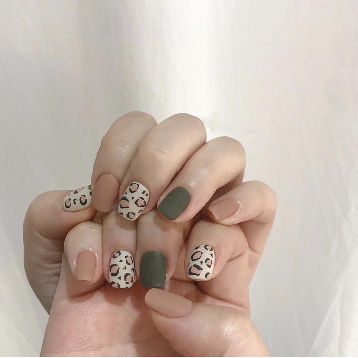 Mẫu nail học sinh đơn giản, dễ thương