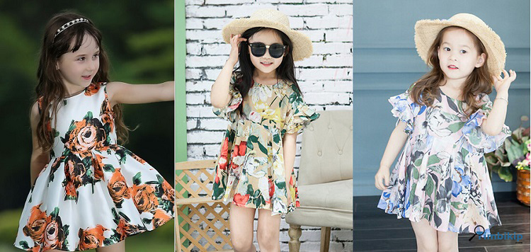 Cách chọn trang phục mùa hè cho bé gái - Nhà Vịt Bầu