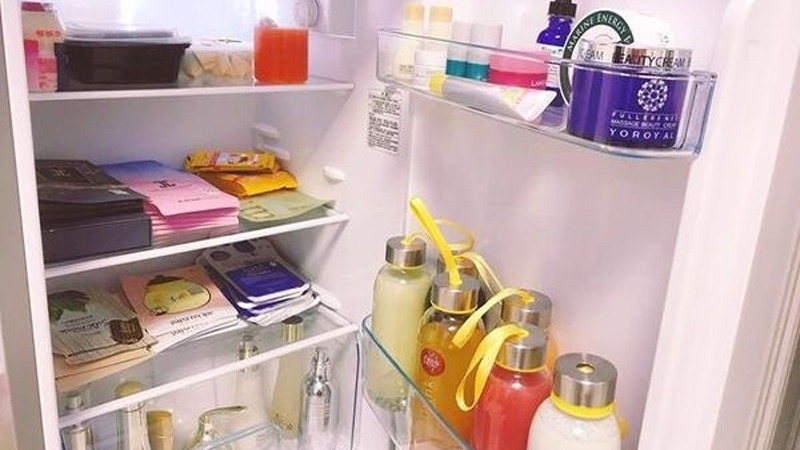 Để mặt nạ trong tủ lạnh có làm mất đi dưỡng chất