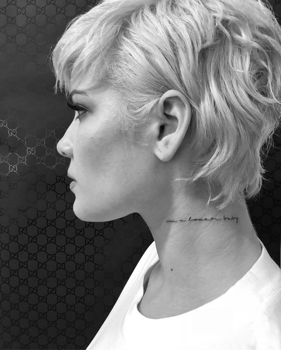 Hình Tattoo trên cổ đẹp nhất