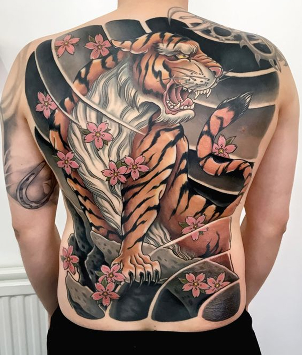 hình xăm con hổ hình xăm con hổ ở bắp tay  Hình xăm Tattoo studio Xăm