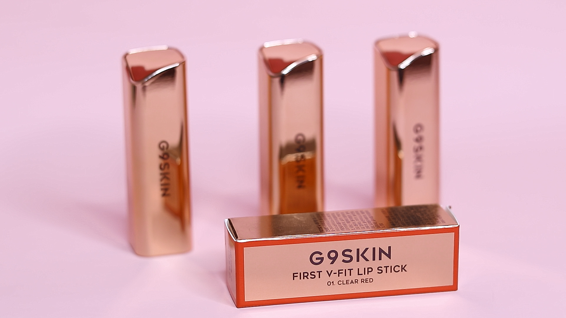 Review] Son G9Skin First V-Fit Lipstick - son vỏ vàng của nhà G9 -  TalkBeauty